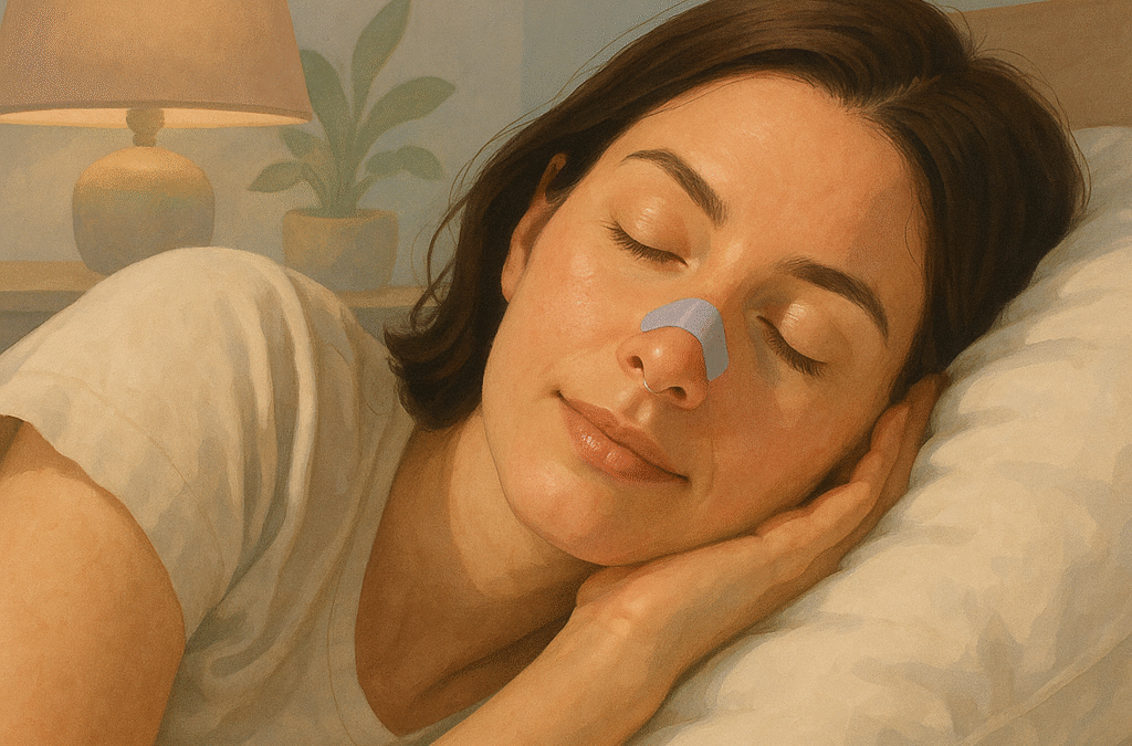 Como Respirar Melhor e Dormir Sem Interrupções com a Tira Nasal Magnética