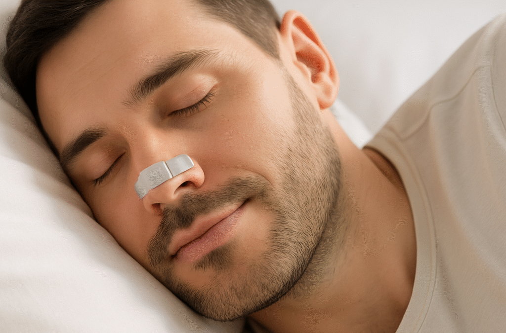 Transforma o Teu Sono e Respiração com a Tira Nasal Magnética: Solução Natural Contra o Ressonar
