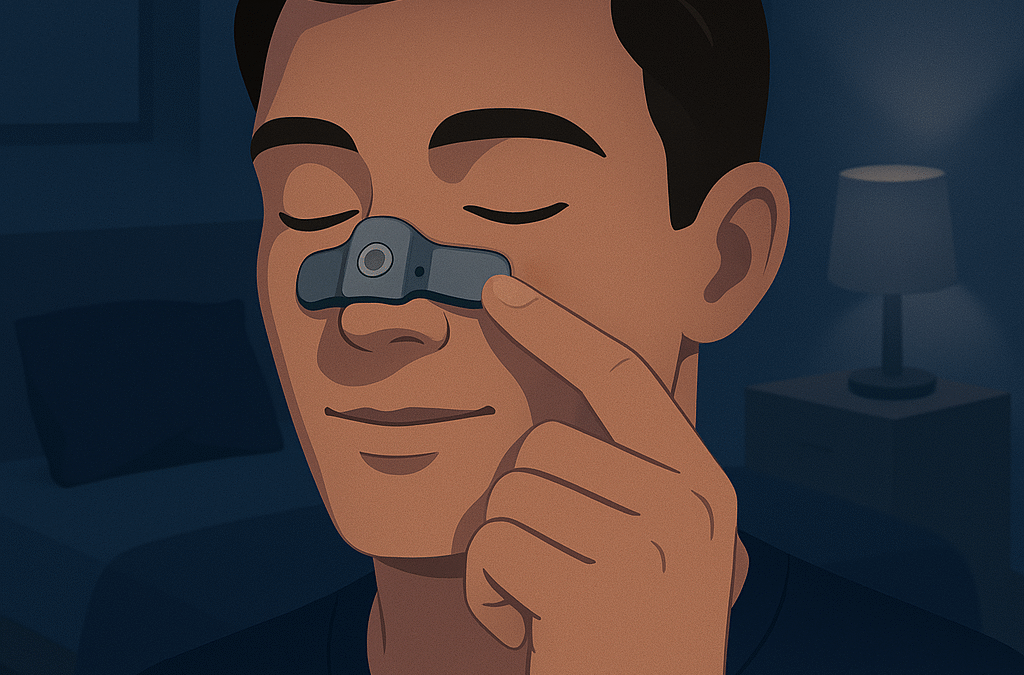 Respira Melhor e Dorme Profundamente com a Tira Nasal Magnética