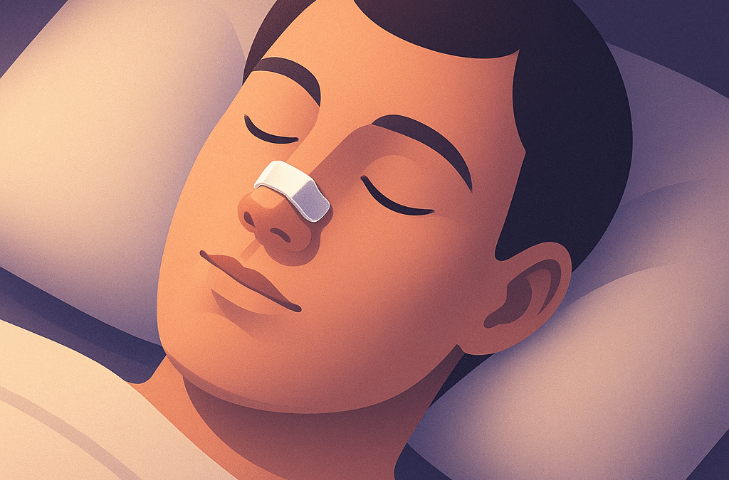 Respira Livremente e Dorme Sem Ressonar com as Tiras Nasais Magnéticas