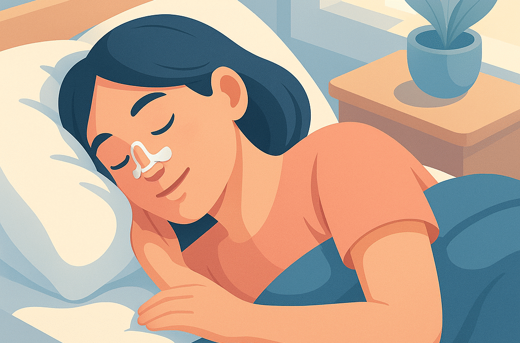 Dormir em Paz: Como as Tiras Nasais Magnéticas Ajudam a Respirar Melhor e Reduzir o Ressonar