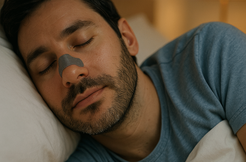 Dormir Melhor: Como as Tiras Nasais Magnéticas Ajudam a Combater o Ressonar e a Congestão Nasal