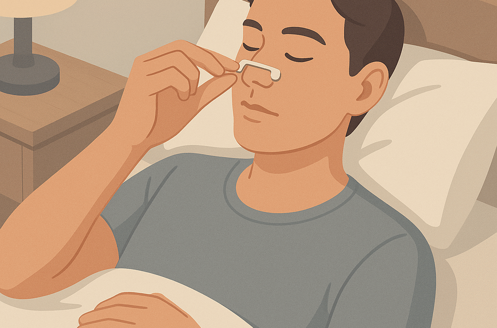 Respira Melhor Durante o Sono e Exercício com a Tira Nasal Magnética