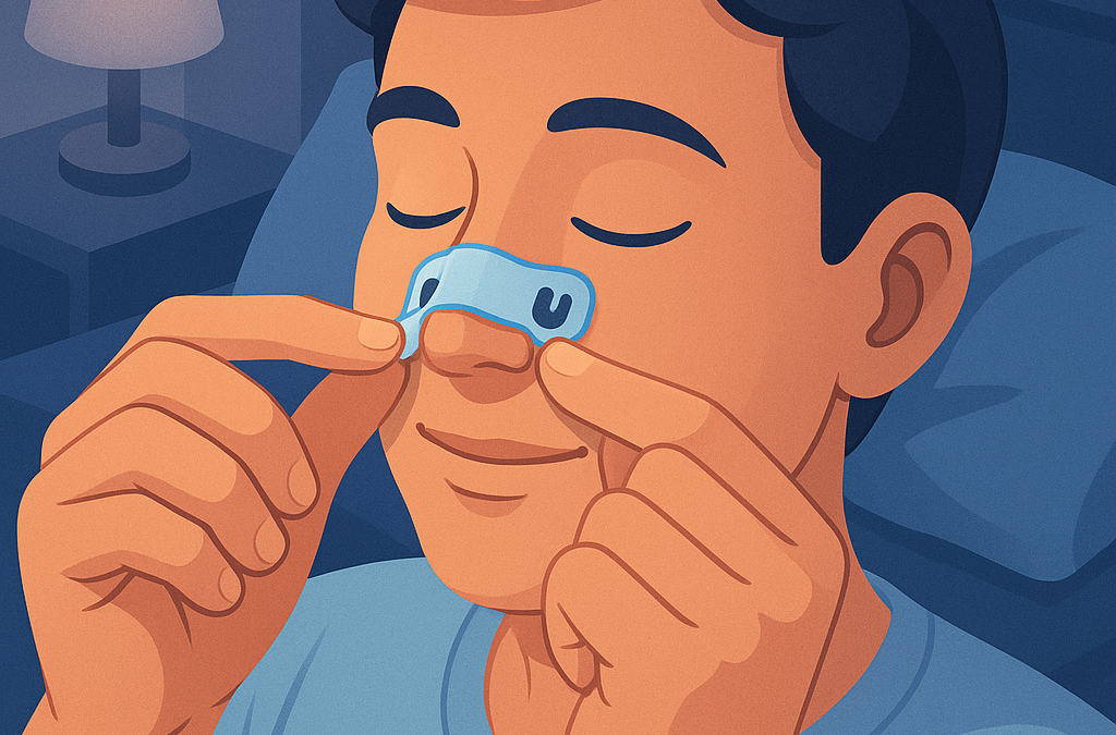 Reduza a Congestão Nasal e Melhore o Sono com as Tiras Nasais Magnéticas