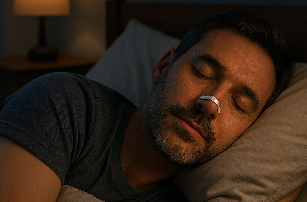 Como Melhorar a Respiração e Dormir Melhor com Tiras Nasais Magnéticas
