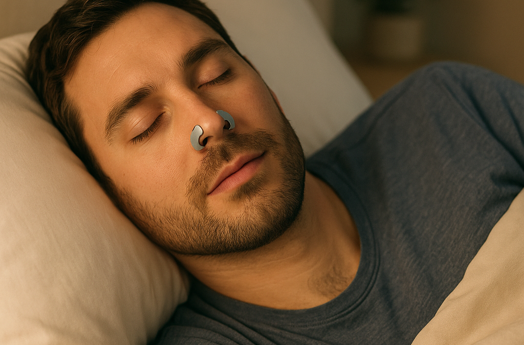 Descubra o Segredo para Respirar Melhor e Dormir em Paz com a Tira Nasal Magnética