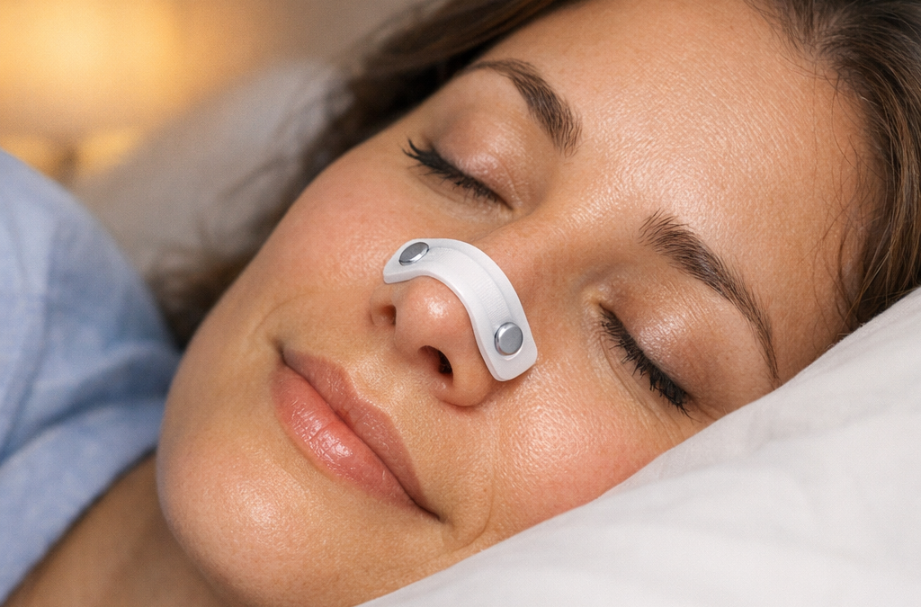 Como Reduzir o Ressonar e Melhorar a Respiração Nasal Naturalmente com Tiras Nasais Magnéticas (2026)
