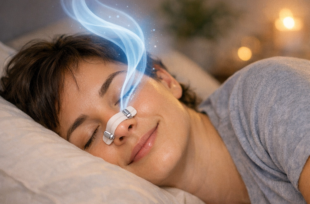 Como reduzir o ressonar naturalmente com tiras nasais magnéticas e outras soluções eficazes