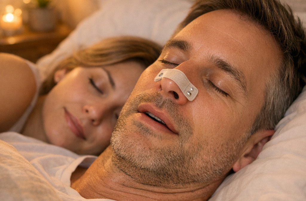 Como reduzir o ressonar e melhorar a respiração nasal naturalmente com tiras nasais magnéticas (2026)