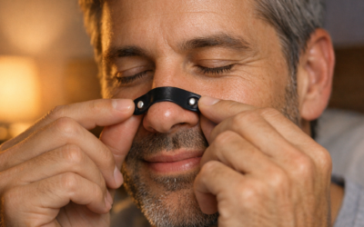 Como reduzir o ressonar e melhorar a respiração nasal naturalmente com tiras nasais magnéticas (2026)
