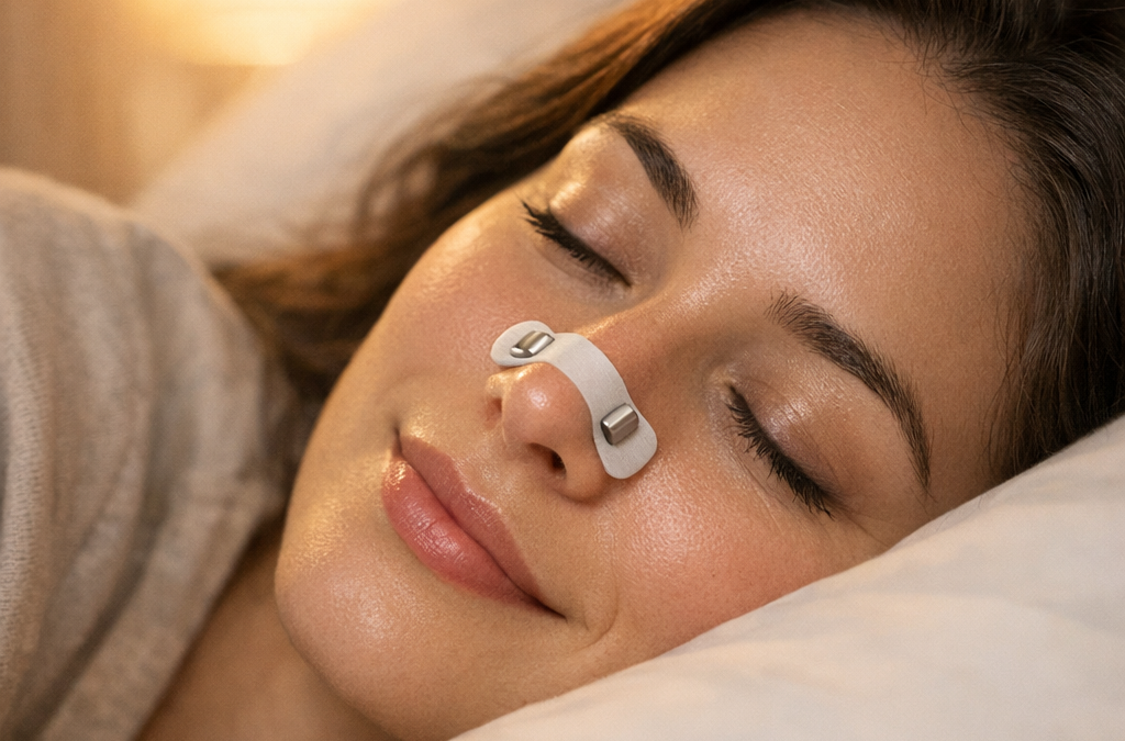 Como Respirar Melhor nas Noites de Sono: Soluções Naturais e o Papel das Tiras Nasais Magnéticas