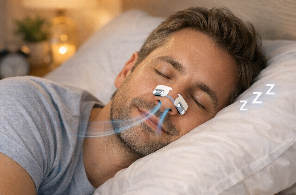 Como reduzir o ressonar e melhorar a respiração nasal naturalmente com tiras nasais magnéticas (2026)